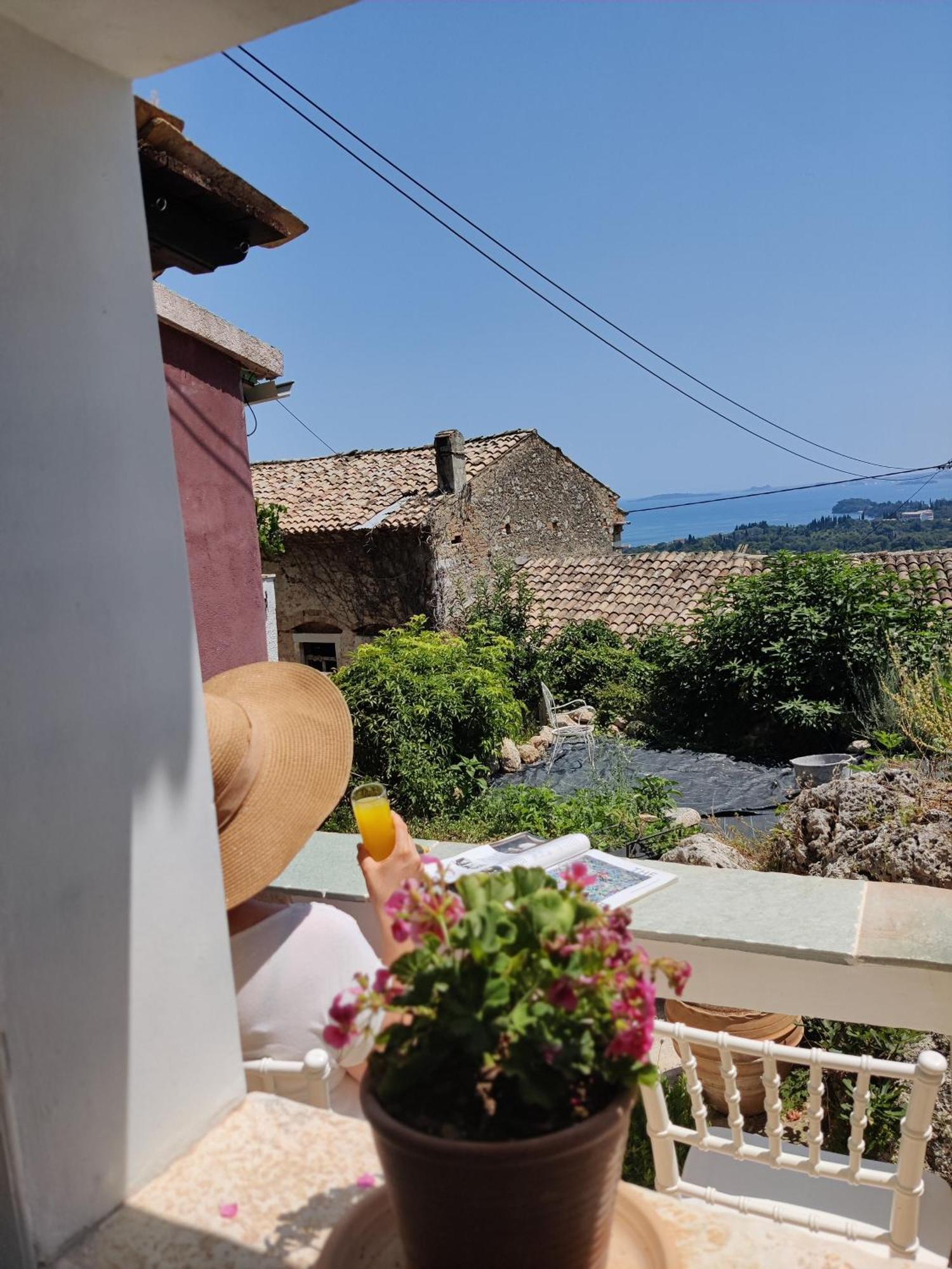 Apartamento Corfu Sea View House - Live In Corfu Like A Local! Ágios Márkos Exterior foto